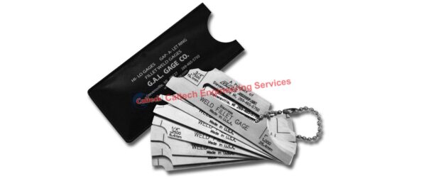 7-Piece Fillet Weld Set Gauge - GAL Gage