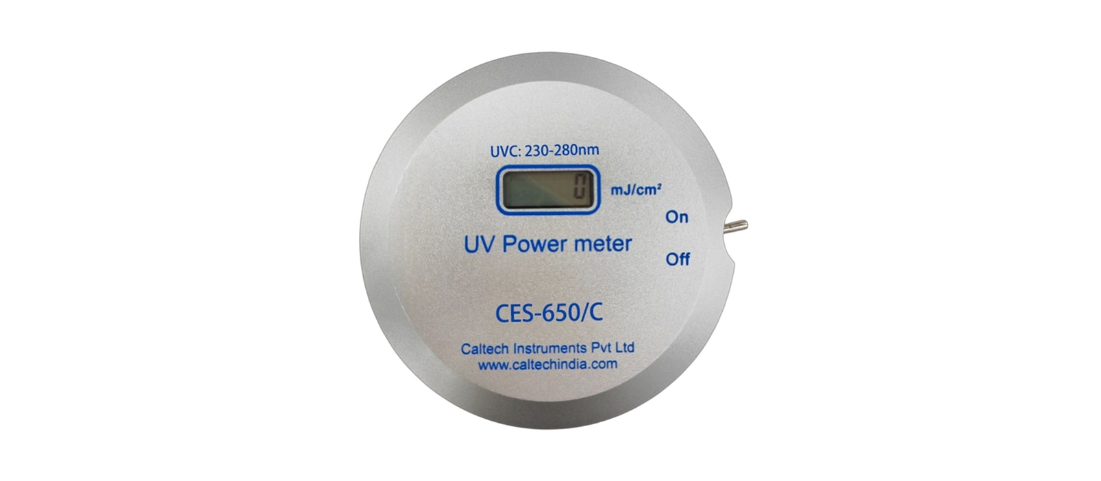 CES 650C - UVC Energy Meter, UVC Integrator, UVC Radiometer, UVC Dosimeter